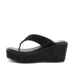 Telvi Rhinestone Wedge