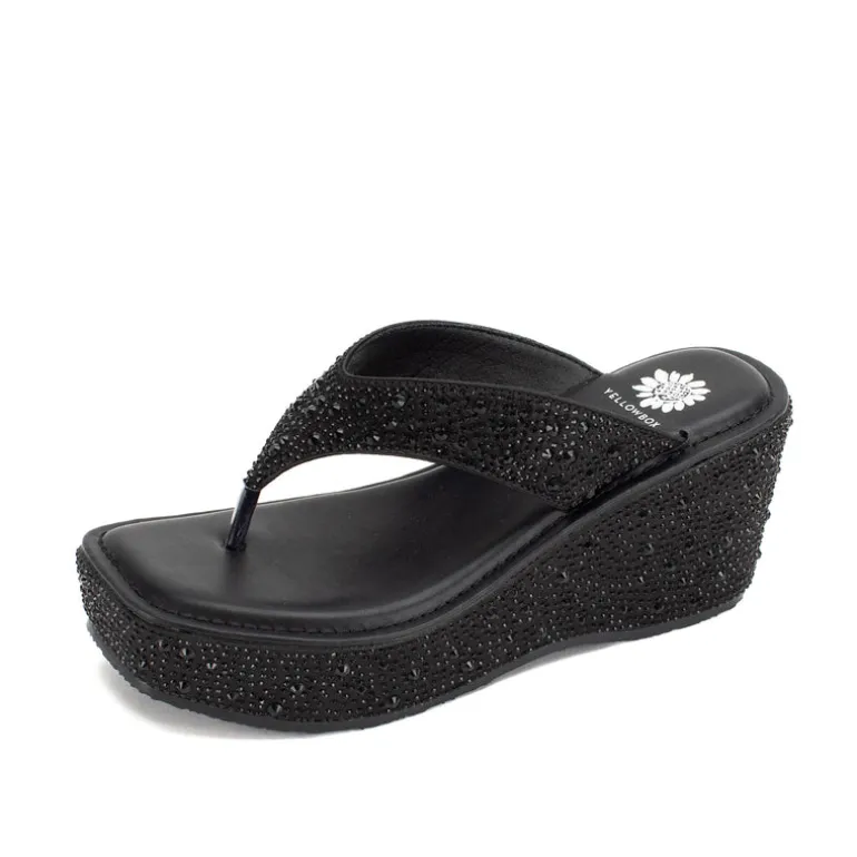 Telvi Rhinestone Wedge