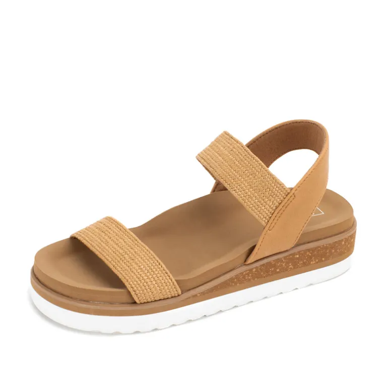 Terry Flatform Sandal