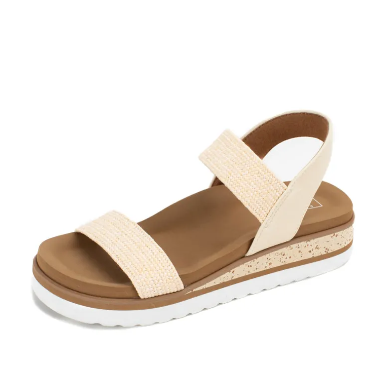 Terry Flatform Sandal