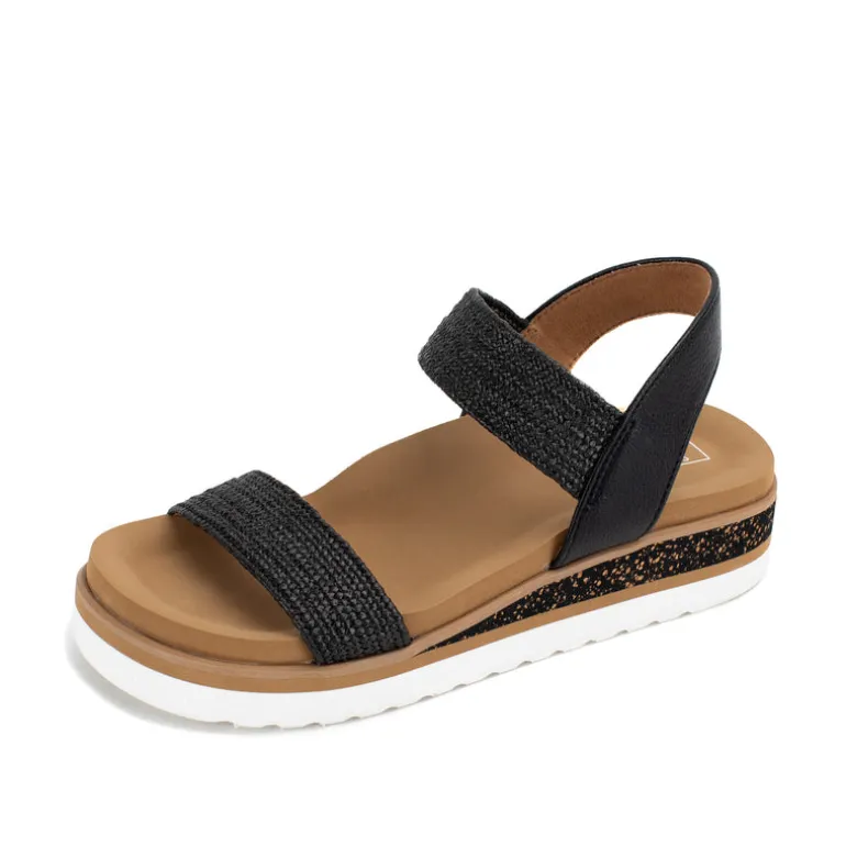 Terry Flatform Sandal