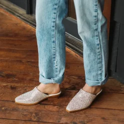 Wanny Rhinestone Mule