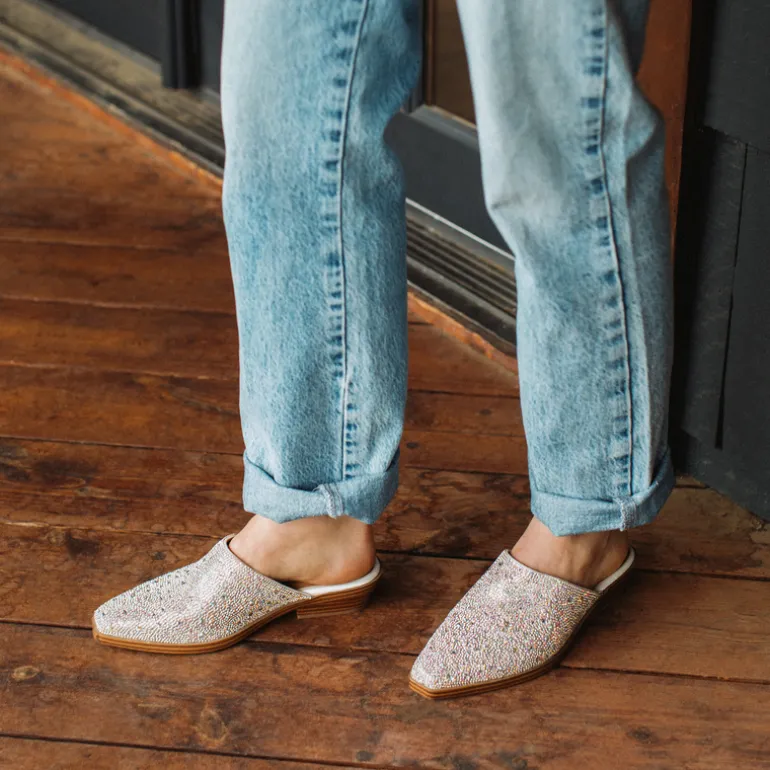Wanny Rhinestone Mule