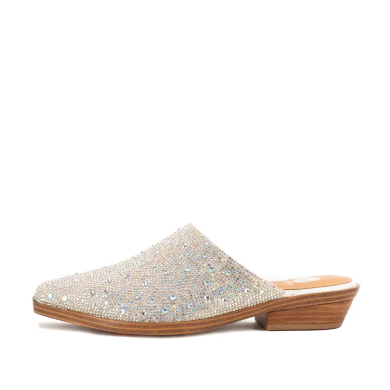 Wanny Rhinestone Mule